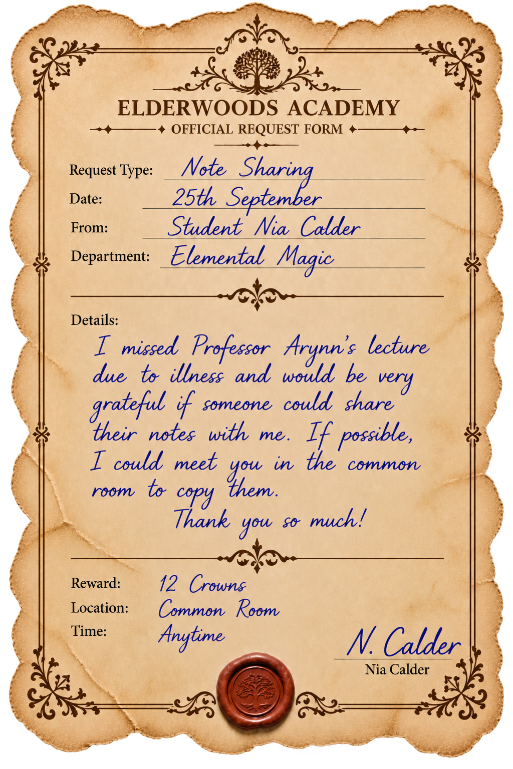Academy Task